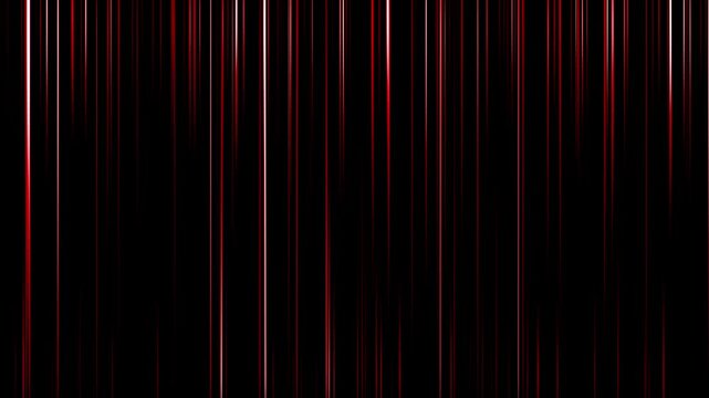 Looping background of luxury black and red abstract lines. Suitable for upscale branding, elegant invitations, and sophisticated product presentations.