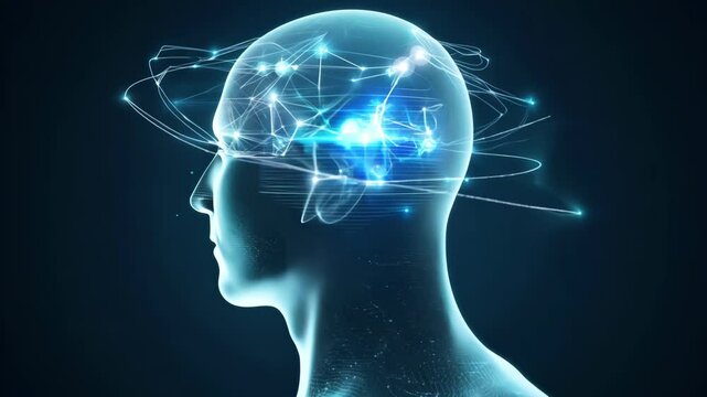 Exploring the intersection of technology and neuroscience in digital mind mapping at a tech conference in 2023