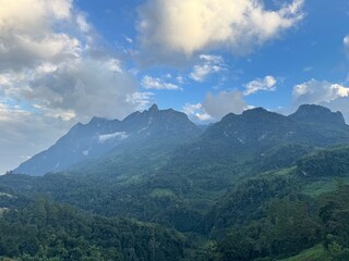 Beautiful Sky at Changmai Thailand