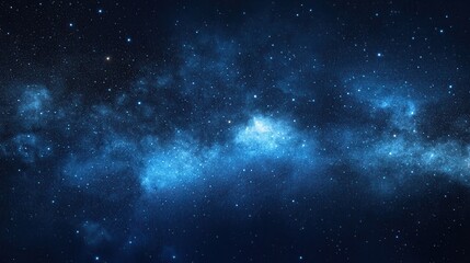 Obraz premium A mesmerizing view of a starry night sky filled with twinkling stars and cosmic clouds.