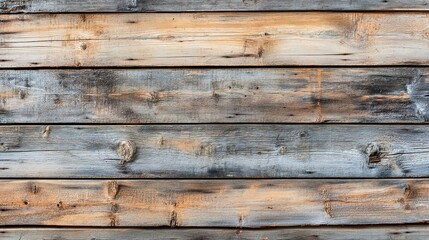 Obraz premium Rustic Elegance: Reclaimed Wood Wall Texture 
