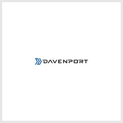 letter D shape logo