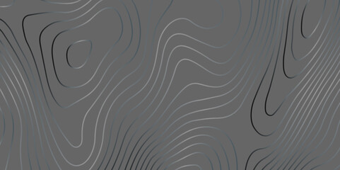 Wave topographic doted lines contour map, topographic wavy map dot line background. Abstract geographic wave grid line map. Vector illustration.