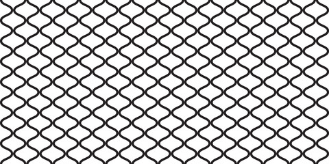Fototapeta premium Grating pattern with grid, mesh of circles. Repeatable. EPS 10.