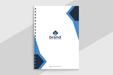 Premium care notebook cover template design
