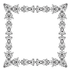 Merry Christmas artistic templates. Corporate Holiday card and invitation. Frame and background design. greeting card, poster, holiday cover, banner, flyer. Modern flat vector illustration.