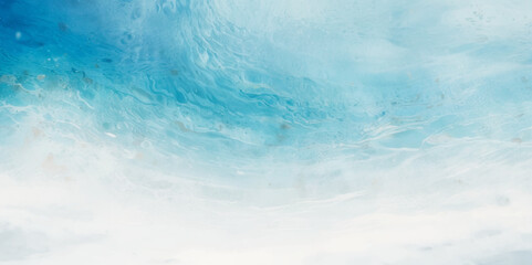 Watercolor surface ocean water wave, seamless blue water ocean wave background. Blue water ocean surfing wave.