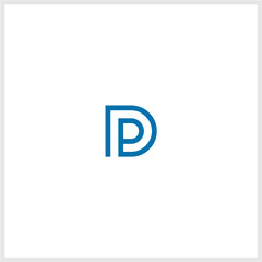 DP  PD  P  D monogram logo