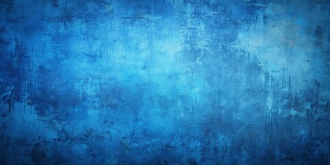 Fototapeta premium Blue grunge background with a gradient effect, perfect for adding a unique touch to designs