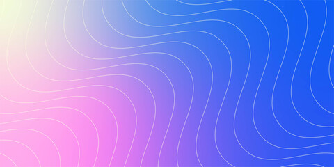 pink and blue gradient background with wavy lines texture
