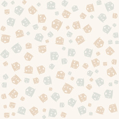 Minimalist coffee cup wallpaper, pastel tones