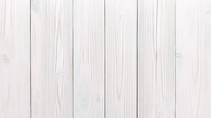 Obraz premium Whitewashed Serenity: Rustic white wood planks create a clean and minimalist backdrop, 