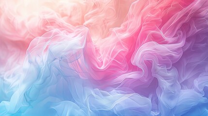 Fototapeta premium Soft pastel gradient background with a large empty space in the center for text