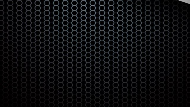 Carbon background animation with neon