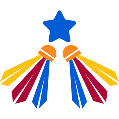 Badminton Modern Logo