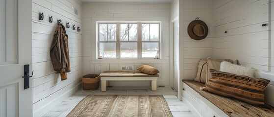 Rustic Cabin Bathroom Decor, Warm Wooden Style