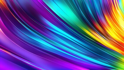 Obraz premium 3d rendering of colorful abstract changing glass design, AI generated