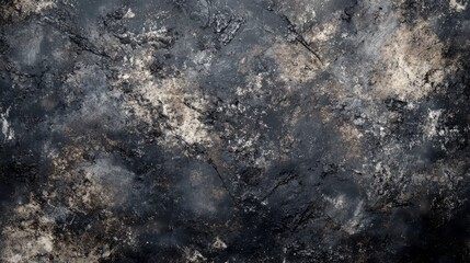 Abstract Textured Background with Dark and Light Gray Colors and Rough Surface Scenery