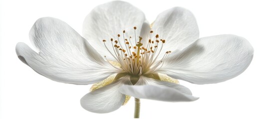 Fototapeta premium Delicate White Flower Blossom