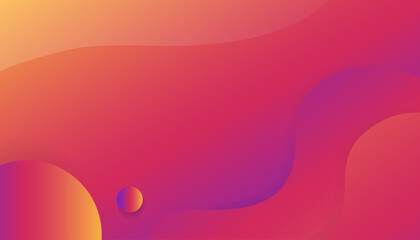 Liquid color background design. Fluid shapes composition. Eps10 vector