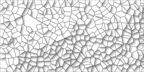 Obraz premium 3D Retro White Camouflage Seamless Vector Pattern with Grunge Texture, Broken Glass/Quartz glass natural fragment Website Background, Presentations, Brochures, and Luxury/Premium Packaging