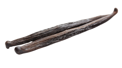 High-quality vanilla beans showcasing their rich color and natural texture, perfect for culinary and aromatic applications.
