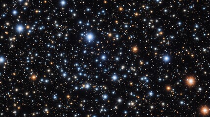 A vast array of stars scattered across a dark cosmic background.