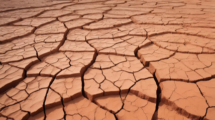 cracked earth background, ai generated