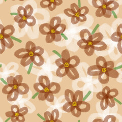 little flower pattern seamless