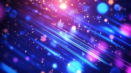Obraz premium A vibrant abstract background with colorful lights and streaks, ideal for digital design.