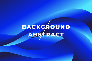 Enhance your visual projects with an Abstract Blue Background featuring wave like gradients that add dimension and movement. Ideal for a modern and polished aesthetic