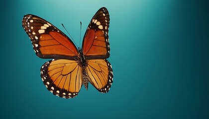 Obraz premium beautiful butterfly close up photo3