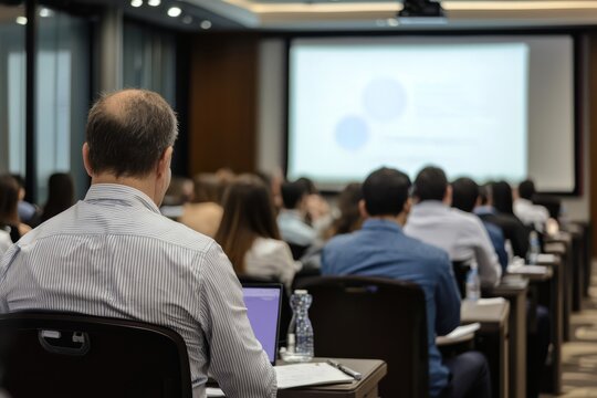 A company hosts a seminar with an industry specialist, offering valuable knowledge and practical tips for professionals