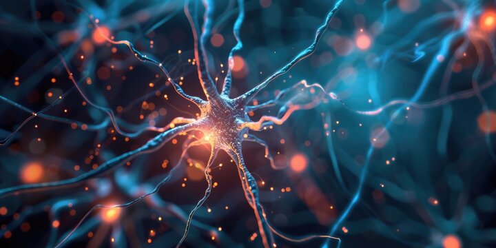 neural connections concept 