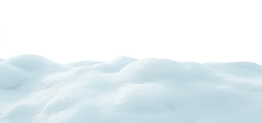  large beautiful snowdrift cutout