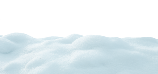  large beautiful snowdrift cutout