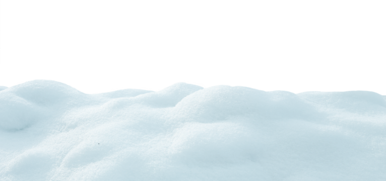  large beautiful snowdrift cutout