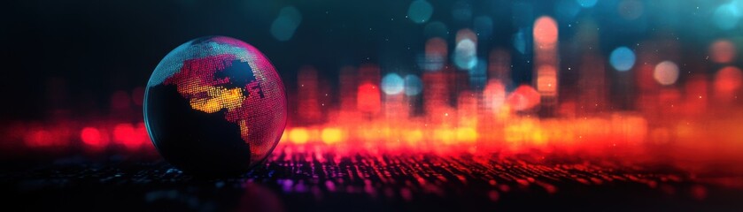 Global Economic Policy Summits: Visualizing Data and Outcomes through Digital Projections