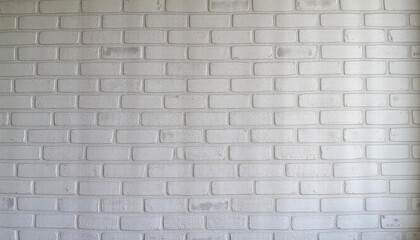 Fototapeta premium Abstract weathered high resolution texture old stucco light gray and aged paint white brick wall background in rural room, grungy blocks of stonework technology color horizontal architecture , ai