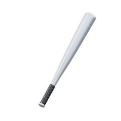 3D American Baseball Bat Illustration
