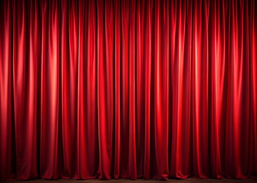 Red curtain textured cloth background Theater Curtains A Prelude to Performance. Behind the Scenes The Grand Reveal Awaits