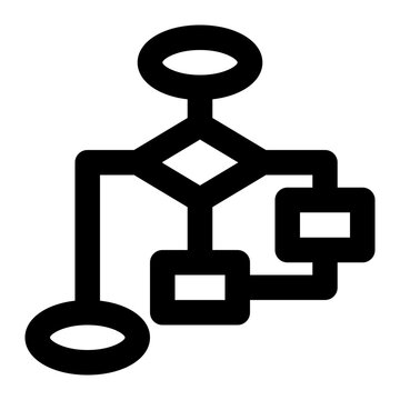 black flowchart diagram process clip art preview
