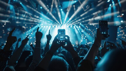 The concert audience recording