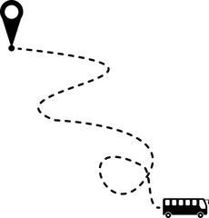 Bus Travel Route