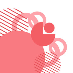 Circle Geometric Corner Border