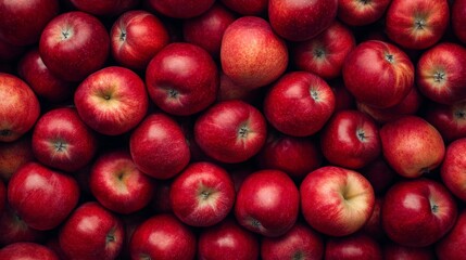 Red Apples Closeup.