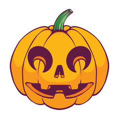 Halloween pumpkin vector clipart Cartoon