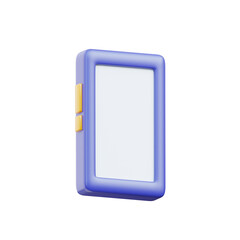 3D Modern Smartphone Icon For Business Applications