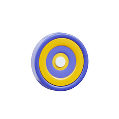 3D Business Target Strategy Visualization