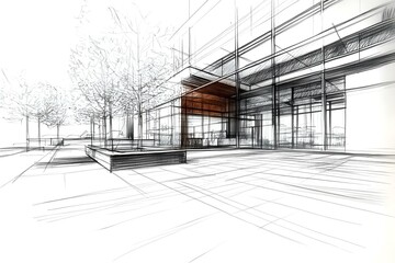 Draw sketch architecture